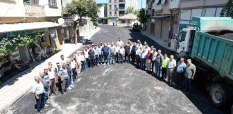 Manisa yerel haberleri: Akhisar'ın yolları büyükşehir tarafından asfaltlanıyor