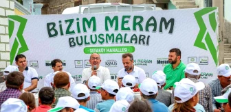 Konya gündem haberi: Meram Belediye Başkanı Kavuş, 'Bizim Meram Buluşmaları'nı sürdürüyor