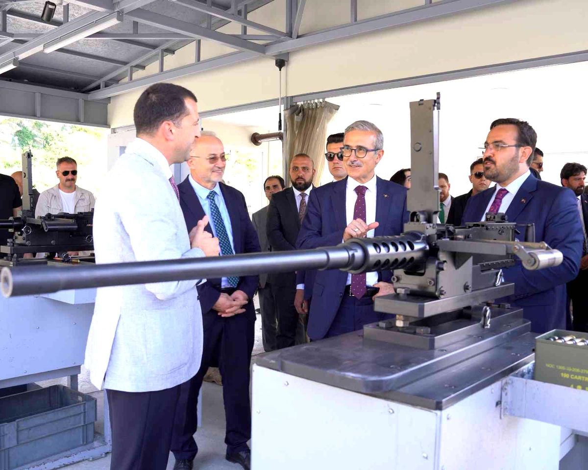 Samsun haber! CANiK'in yüksek teknoloji merkezi Savunma Sanayii Başkanı'nı ağırladı