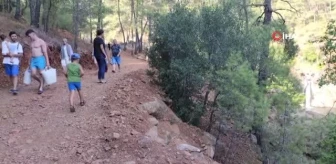 Muğla haberleri: Köyceğiz'in saklı cenneti 'Toparlar Şelalesi'
