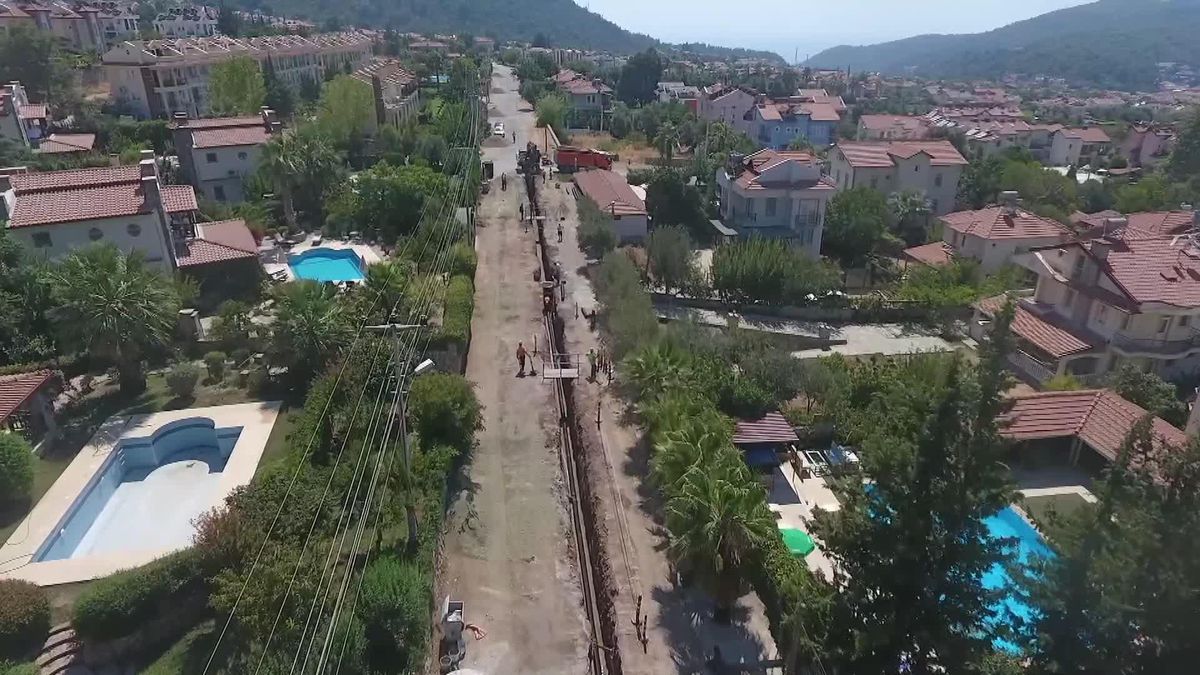 Muğla haber: Fethiye'nin altyapısı güçlendiriyor