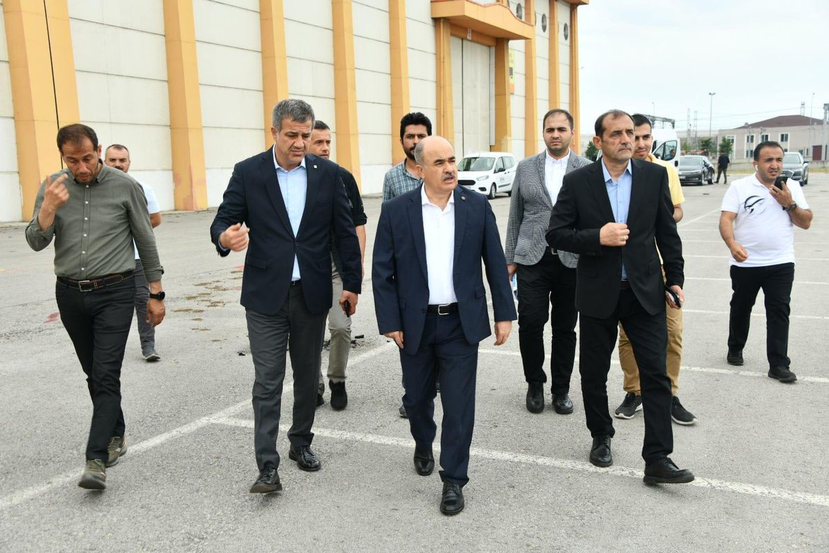 Samsun gündem haberleri... Samsun Valisi Dağlı ve T3 Vakfı Müdürü Kökçam'dan TEKNOFEST incelemesi