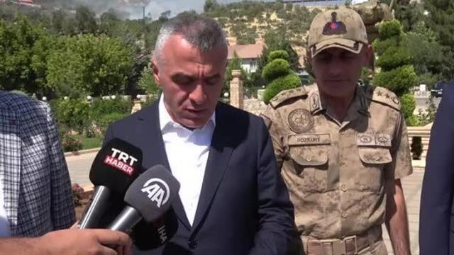 Şırnak'ta facianın eşiğinden dönüldü! Askeri mühimmat deposunun patlama anı kamerada