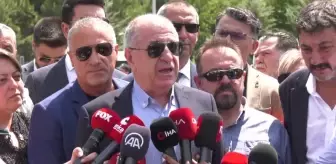 Zafer Partisi Genel Başkanı Özdağ, ÖSYM önünde açıklamalarda bulundu