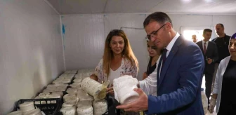 Van haber: Vali Ozan Balcı, Van otlu peynirini mayaladı