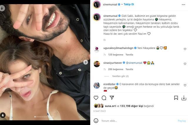 Final yapan Gizli Saklı dizisinin başrol oyuncusu Sinem Ünsal'dan duygusal veda: Kalbimin en güzel köşesine yerleştin Final yapan Gizli Saklı dizisinin başrol oyuncusu Sinem Ünsal'dan duygusal veda: Kalbimin en güzel köşesine yerleştin