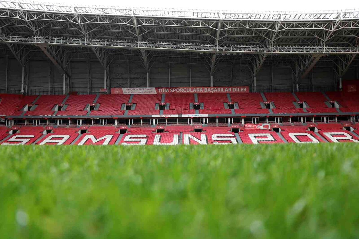 Samsun haberleri: 19 Mayıs Stadyumu yeni sezona hazırlanıyor