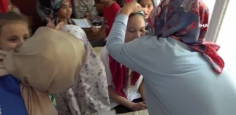 Camide dini eğitimi gören çocuklara özel şenlik