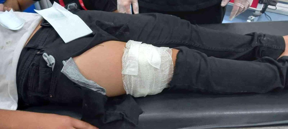 Oyun oynayan çocuğa, Suriye'den gelen kurşun isabet etti
