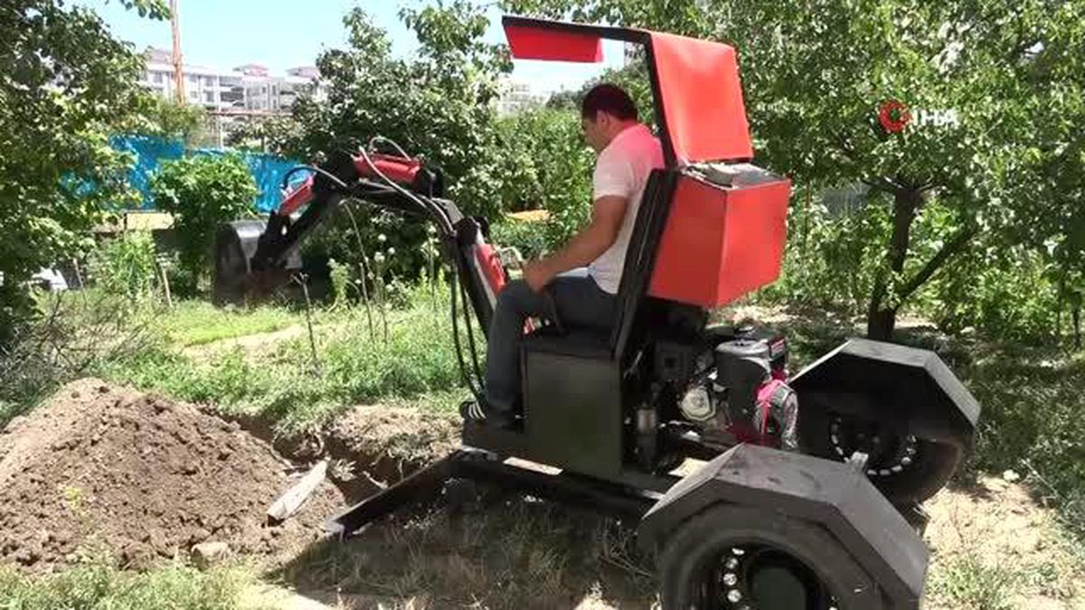 Van haberi | Van'da kendi imkanlarıyla kepçe üretti