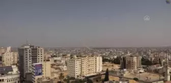 Demir Kubbe hava sistemleri Gazze'den atılan roketlere karşı ateşlendi