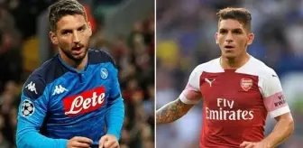 Galatasaray'ın yeni transferleri Torreira ve Mertens, 23.45'te İstanbul'da olacak