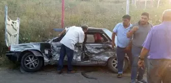 Manisa haber: Manisa'da ciple otomobilin çarpıştığı kazada yaralanan Şefika Özdemir, öldü
