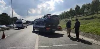 Büyükçekmece'deki trafik kazasında 4 kişi yaralandı