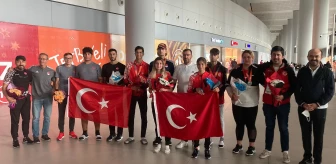 Bingöl haber: Dünya Şampiyonası'nda tarihi başarı elde eden genç atletler yurda döndü