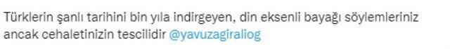 İYİ Partili Yavuz Ağıralioğlu'ndan skandal sözler: Müslüman olmayan Türk'e neden insan diyelim?