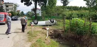 Samsun 3. sayfa: Samsun'da otomobil takla attı: 3 yaralı