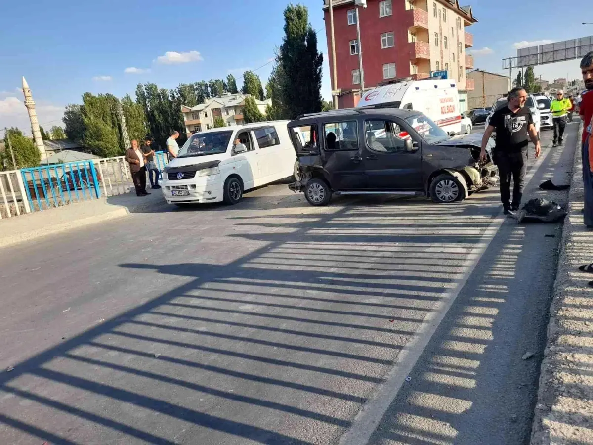 Son dakika haberi | Ağrı'da trafik kazası: 2 yaralı