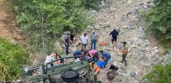 Son dakika haberi! Alanya'da turistlerin bulunduğu safari cipi şarampole devrildi: 7 yaralı