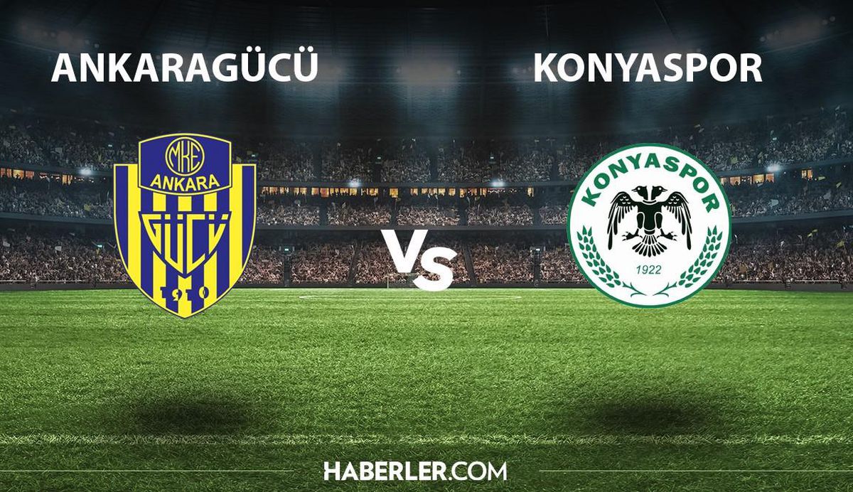 Ankaragücü - Konyaspor maçı ne zaman hangi kanalda? Ankaragücü - Konyaspor maçı şifresiz mi? Ankaragücü - Konyaspor maçı hakemi kim?
