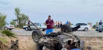 Son dakika haber: Baba ile kızı denizden dönerken kazada öldü