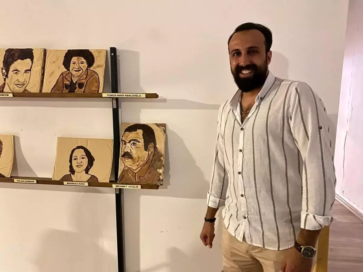 Çikolata Müzesi'nde en fazla mıncıklanan başpehlivanın portresi oldu