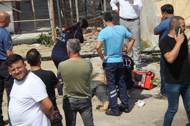 Elektrik akımına kapılan işçi 5 katlı binadan düşerek hayatını kaybetti