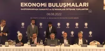 Hazine ve Maliye Bakan Yardımcısı Mahmut Gürcan, Gaziosmanpaşa'da iş insanlarıyla buluştu