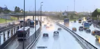 İstanbul'da kısa süreli sağanak