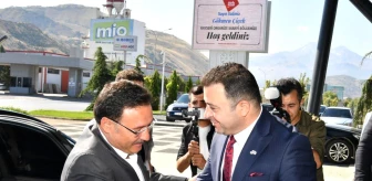 Kayseri haberleri | Vali Çiçek, Kayseri OSB Başkanı Yalçın ve yönetim kurulu üyelerini ziyaret etti