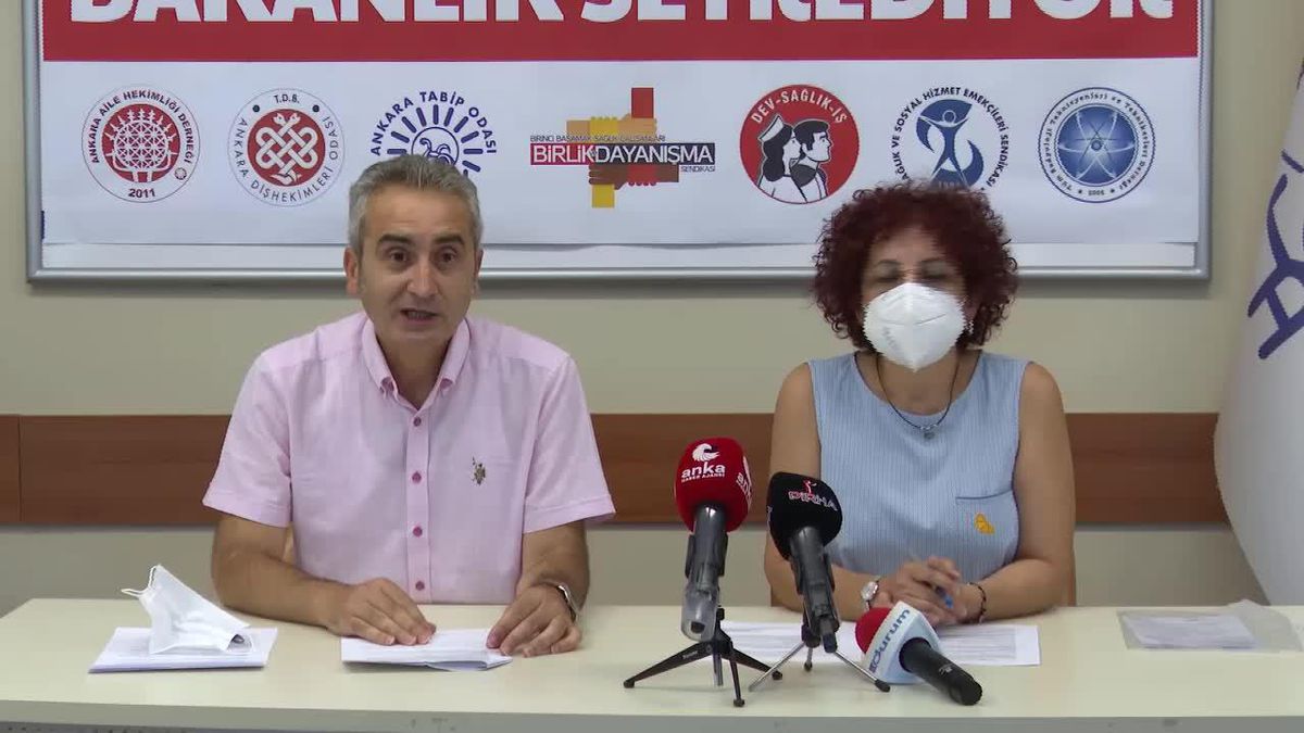 Ankara haberi... Ankara'daki Sağlık Emek-Meslek Örgütlerinden Pandemi Açıklaması: 'Acil Önlem Planları Uygulamaya Geçilmelidir'