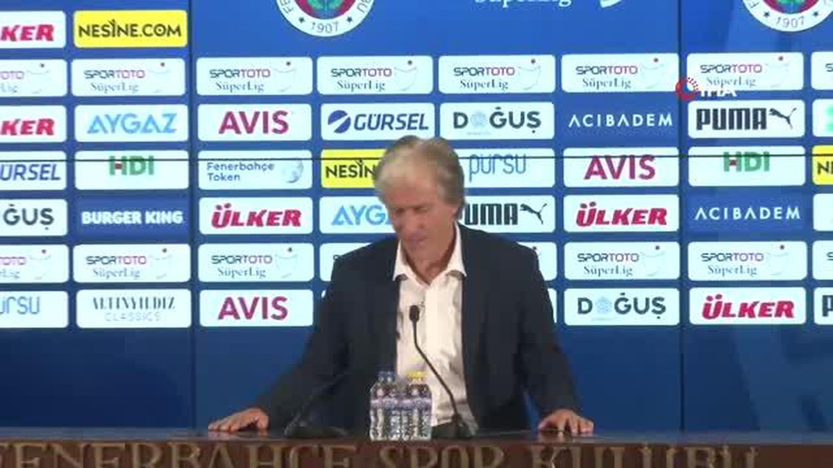 Jorge Jesus: 'Henüz ligin başındayız, çok fazla maç var'