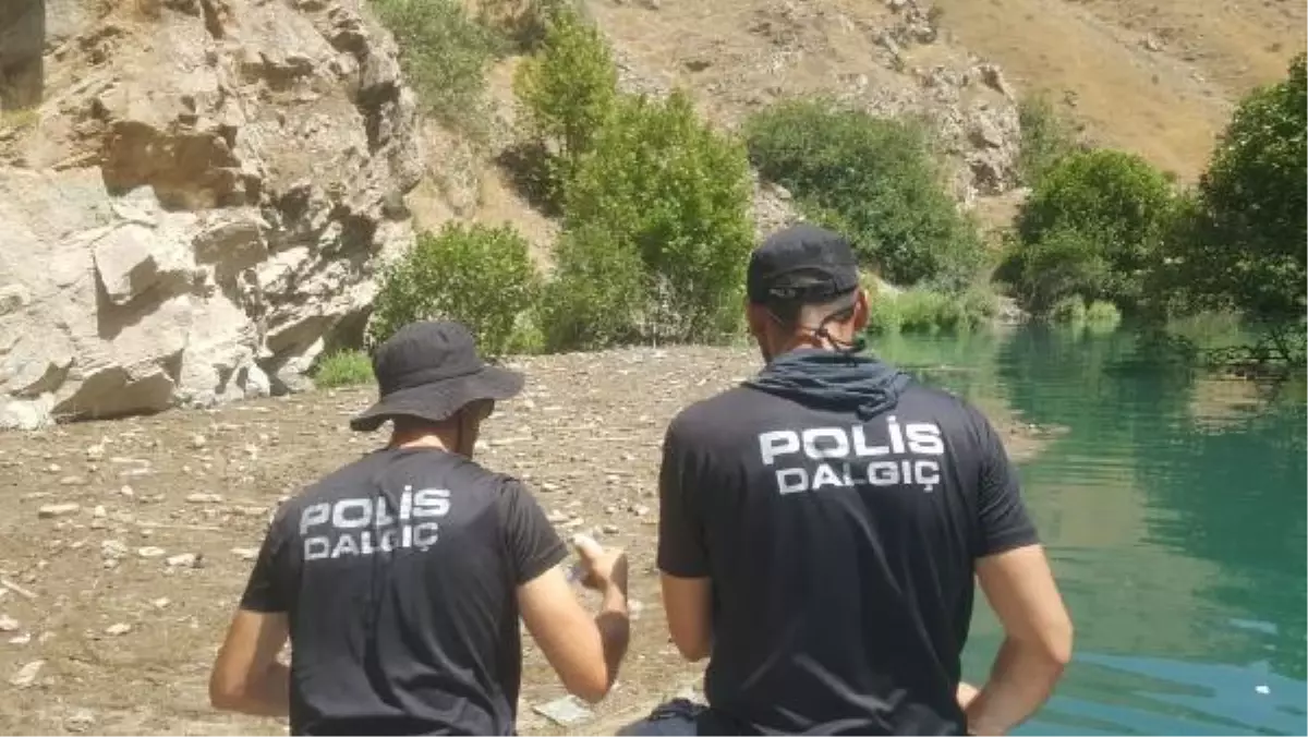 Kayıp hemşireyi bulmak için dalgıç polisler, baraj havzasında su altı araması yaptı