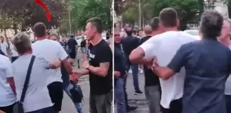 Ünlü futbolcu Berardi, taraftara tekme tokat daldı! O anlar kameralara yansıdı