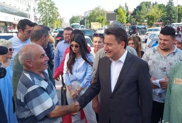 Damla damla büyüdüklerini söyleyen Ali Babacan: Biz o tuzağa düşmeyeceğiz