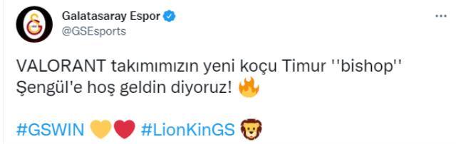 Ayrılık sonrası yeri hemen doldu! Galatasaray Espor yeni koçunu duyurdu