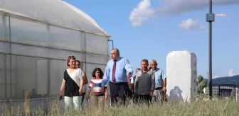 Konya haberleri | Başkan Hürriyet ve Tuzlukçu Belediyesi'nden Misafirleri Lavanta Bahçesi'ni Gezdi