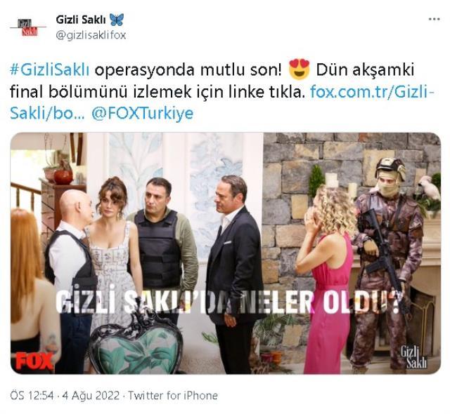 Bu akşam Gizli Saklı yok mu, neden yok? 10 Ağustos Çarşamba Gizli Saklı ne zaman başlayacak? Gizli Saklı bitti mi, final mi yaptı? Bu akşam Gizli Saklı yok mu, neden yok? 10 Ağustos Çarşamba Gizli Saklı ne zaman başlayacak? Gizli Saklı bitti mi, final mi yaptı?