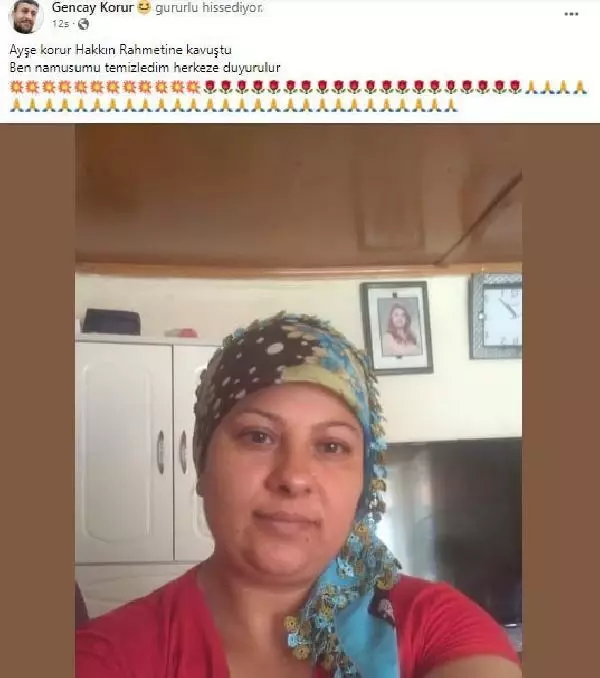 Eşini öldürdüğünü sosyal medyadan 'gururlu hissediyor' paylaşımıyla duyurdu