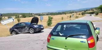 Kütahya haberi! Gediz'de trafik kazası: 3 yaralı