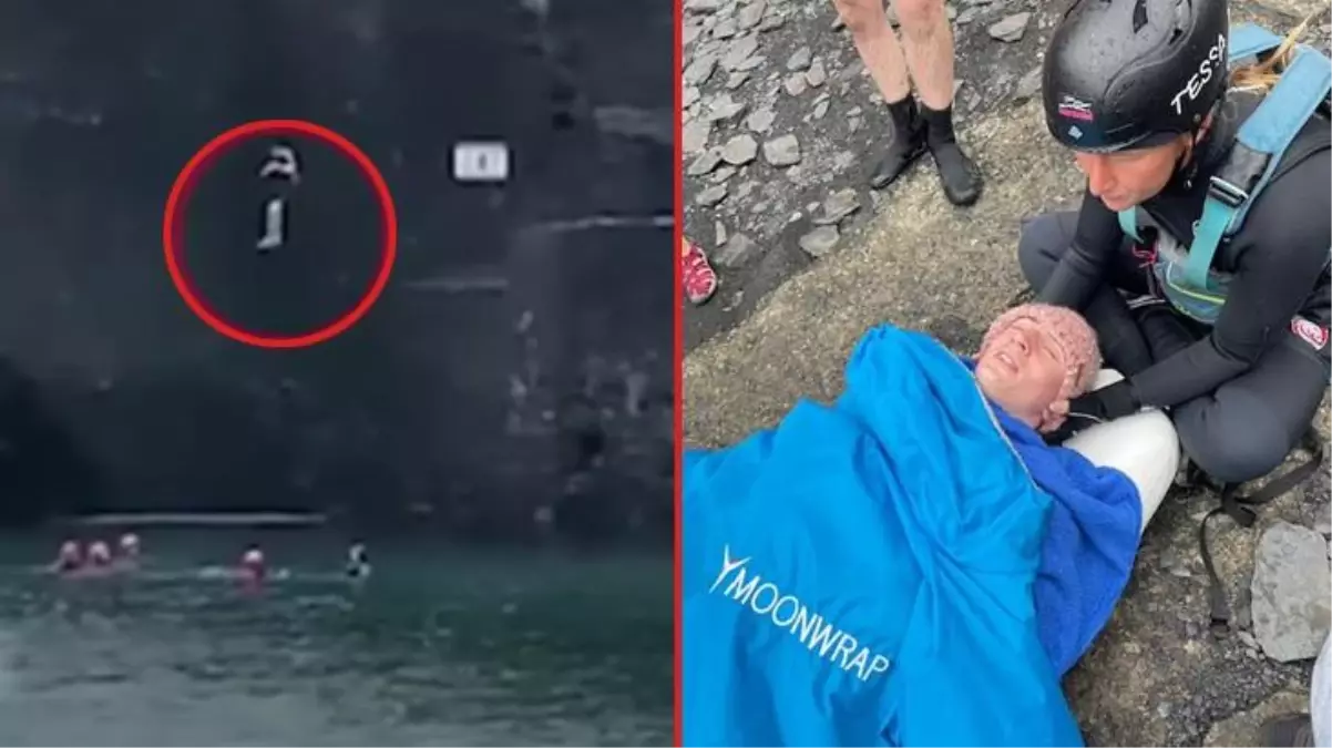 Hayatta kalması bile mucize! 30 metre yükseklikten denize atlayan 16 yaşındaki genç omurgasını kırdı