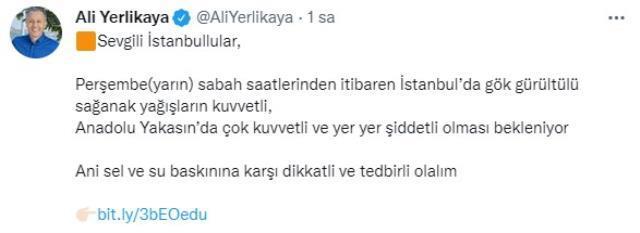 İstanbul'daki sağanak yağış için peş peşe uyarılar! Prof. Dr. Orhan Şen en riskli 5 ilçeyi sıraladı