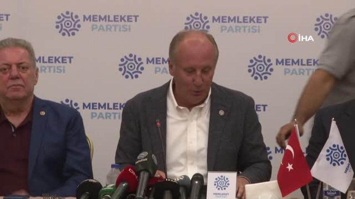 Muharrem İnce: '6'sından biri çıkıp da ben bu Erdoğan'ı yenerim diyemiyor'
