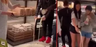 Veganlardan tepki çeken eylem! Marketi basıp reyondaki bütün sütleri yere döktüler