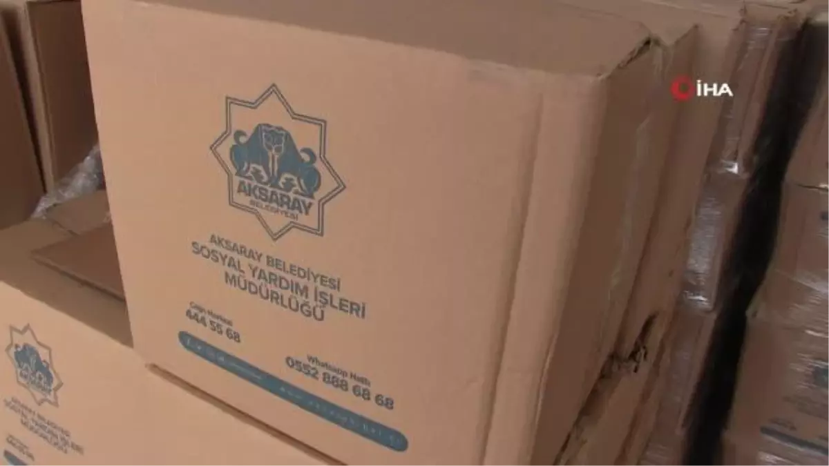 Aksaray haberi... Aksaray Belediyesi'nin ürettiği bin 700 torba un ihtiyaç sahiplerine ulaştırılmak üzere yola çıktı