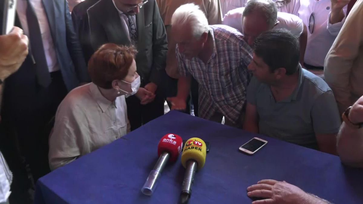 Akşener'in Dinlediği AKP'li Yurttaş: 'Köprümüz, Hükümet Konağımız, Kapalı Okulumuz Çarşının İçinde Ama Ne Yazık Ki Sesimizi Duyuramıyoruz'