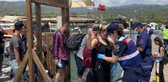 'Sizi Avrupa'ya götüreceğiz' dedikleri kaçak göçmenleri Kekova'da bıraktılar
