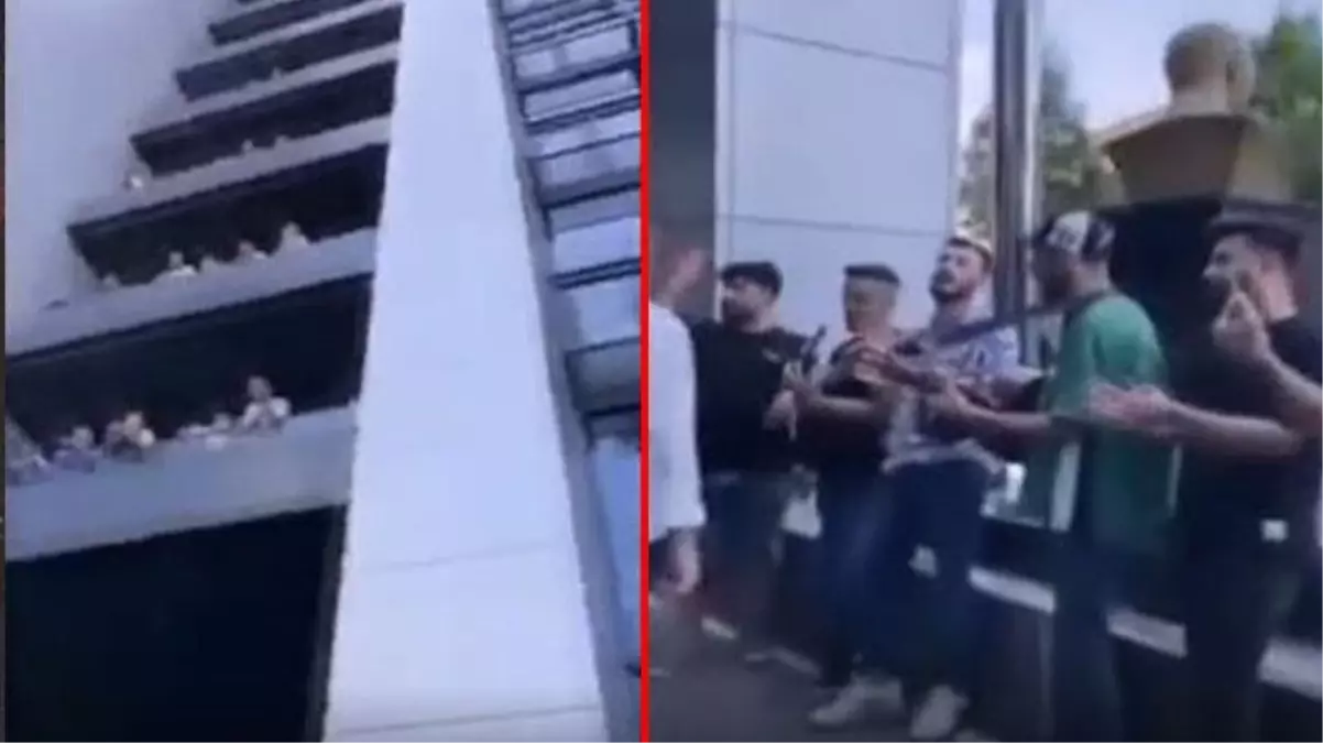 Taksim'de Kürtçe müzikleri zabıta engeline takılan grup İBB'de eylem yaptı