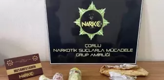 Tavuk dönerin arasından uyuşturucu çıktı