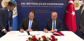 Türkiye ile Guatemala arasında işbirliği anlaşması imza töreni